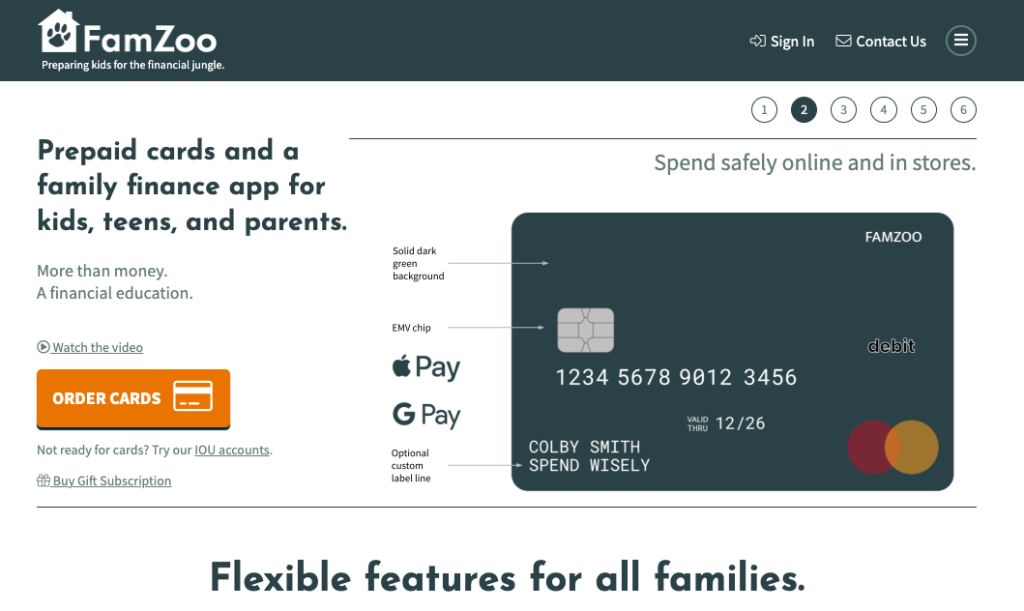 Famzoo Prepaid Debit Card Review