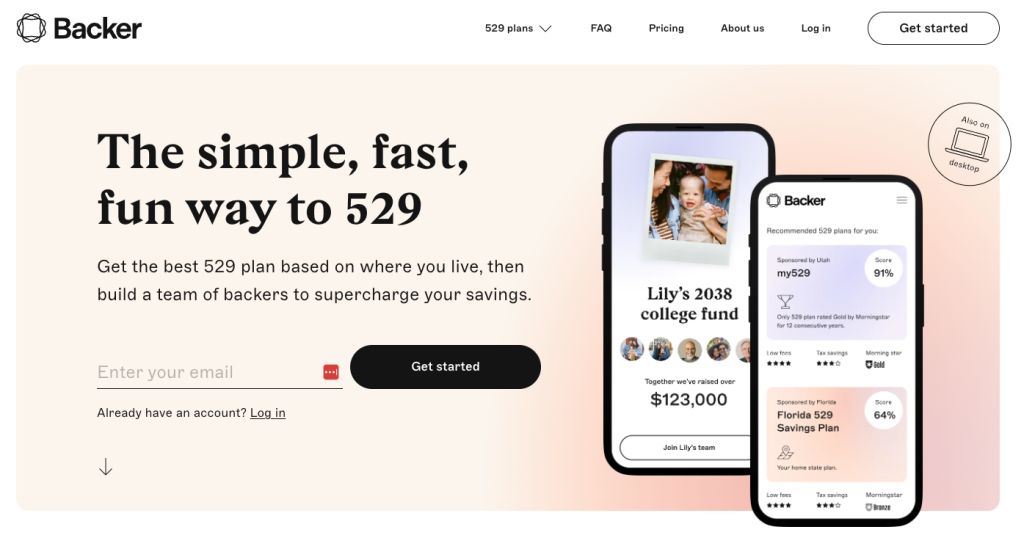 Backer Review 529 Education Savings Plan