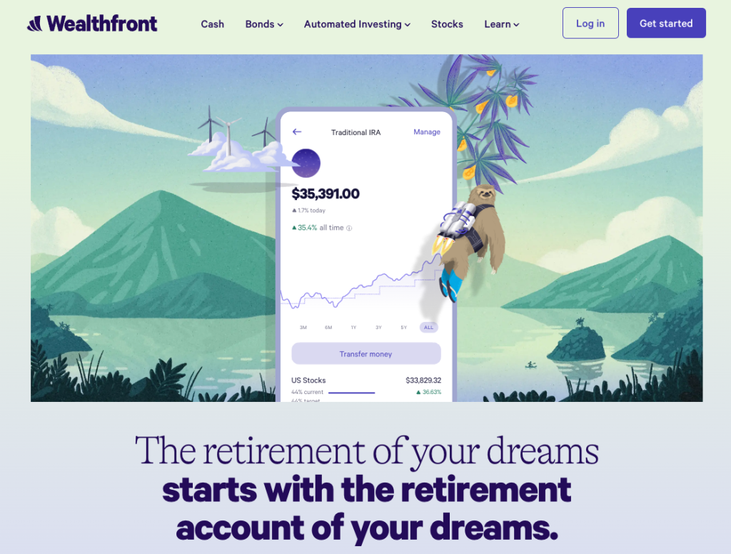 Wealthfront IRA Review Retirement Accounts